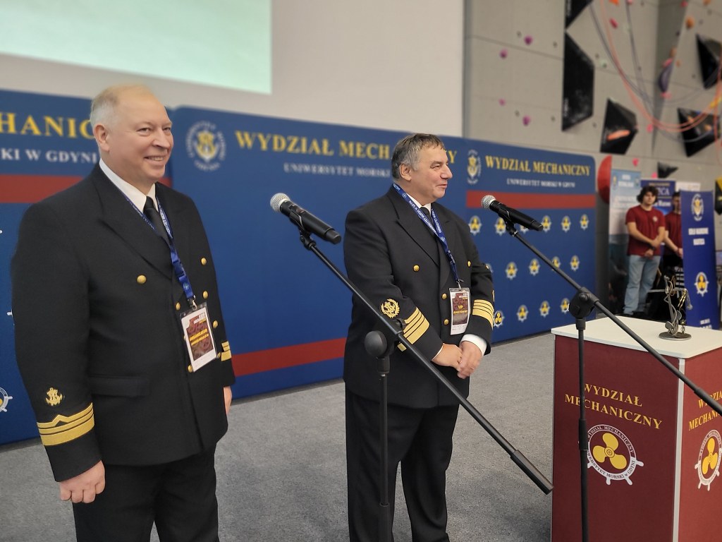 Prof. Adam Weintrit i prof. Andrzej Miszczak