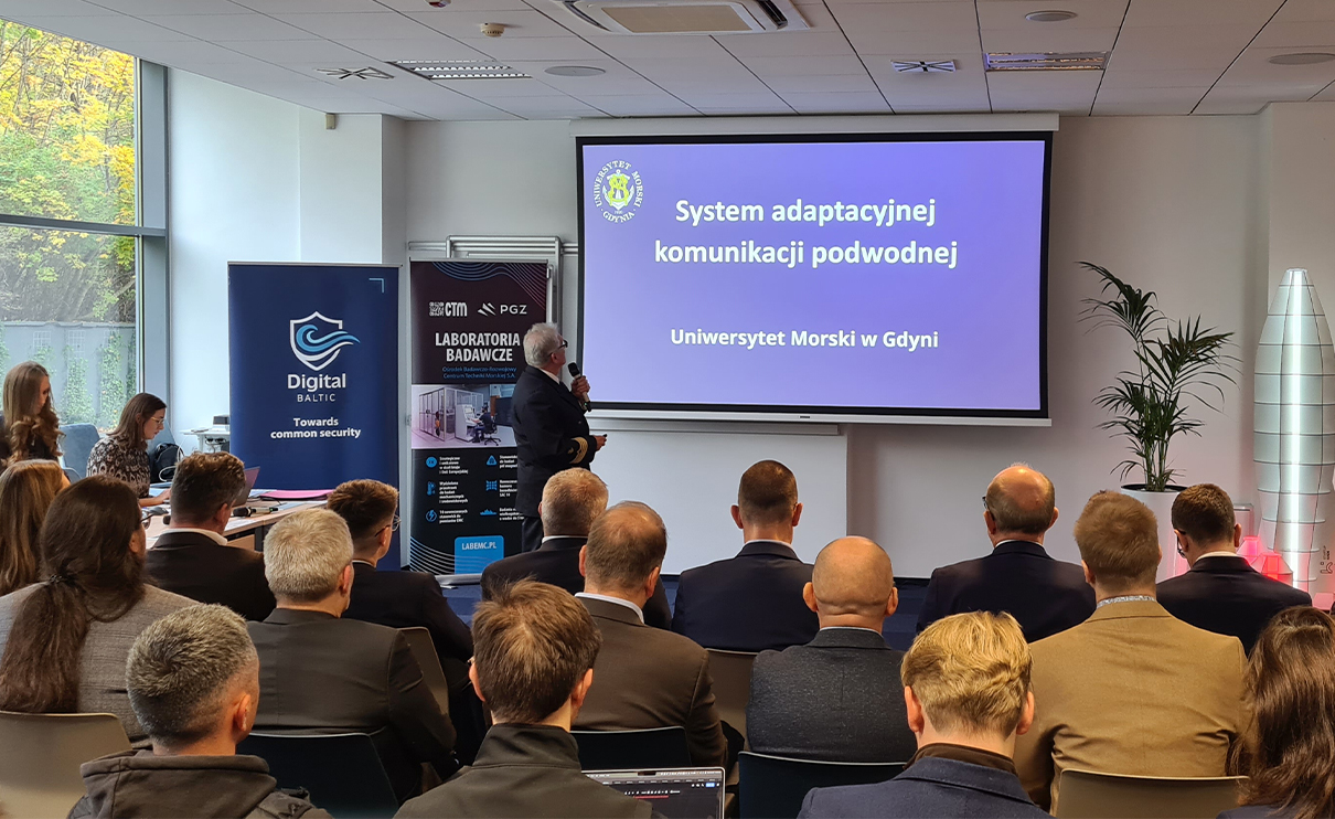 Dr inż. Ryszard Studański podczas prezentacji