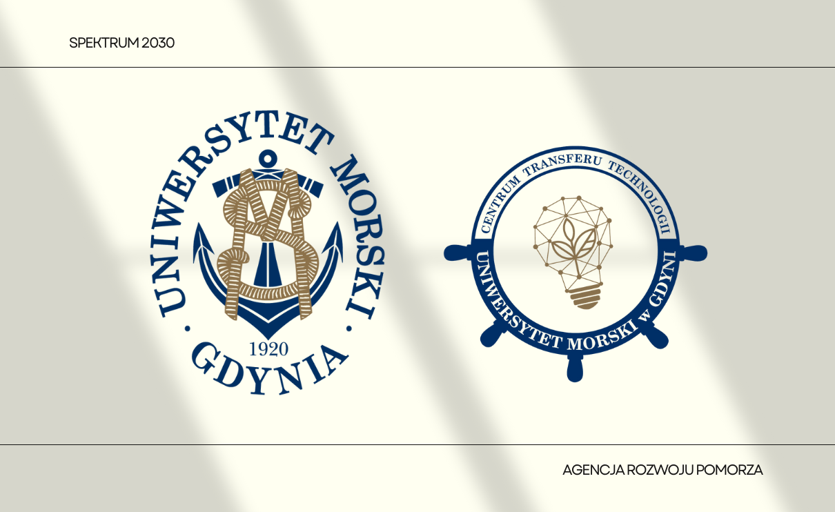 Plansza z logo UMG i CTT