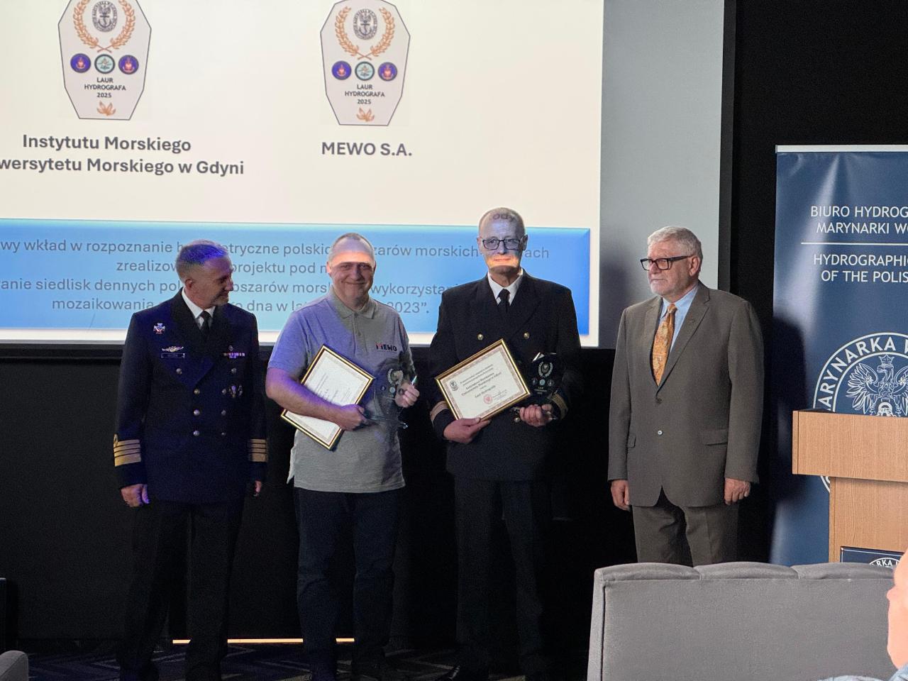 Laur Hydrografa 2025 przyznany Instytutowi Morskiemu UMG