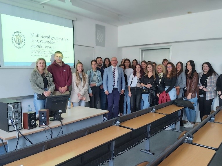 Erasmus Plus - wsp&oacute;łpraca z Wydziałem Ekonomii, Biznesu i Turystyki Uniwersytetu w Splicie