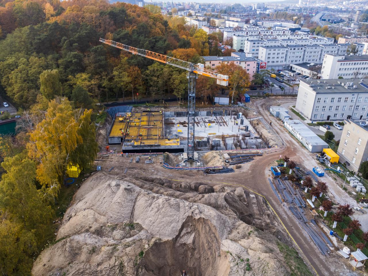 Dziennik budowy październik 2022