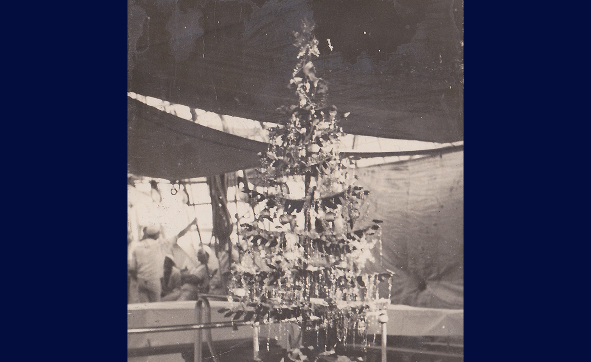 Wigilia i sylwester na &bdquo;Darze Pomorza&rdquo; w 1934 r. 