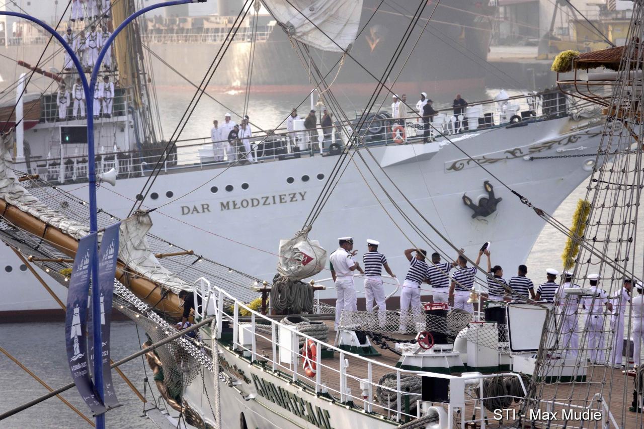 Drugie miejsce Daru Młodzieży  po pierwszym etapie The Tall Ship Races Magellan &ndash; Elcano