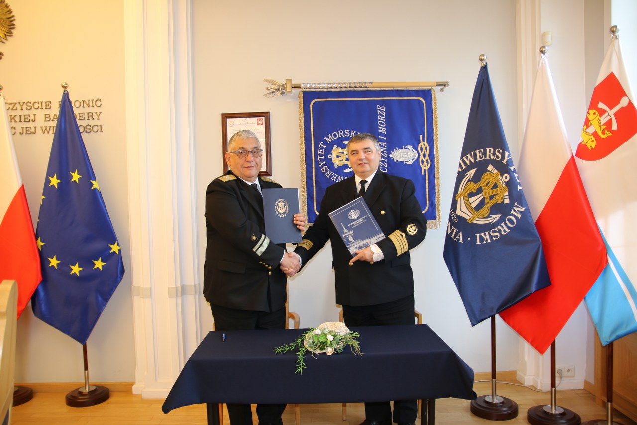 Wizyta Rektora-Komendanta z Nikola Vaptsarov Naval Academy