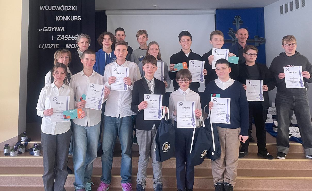 Wojew&oacute;dzki Konkurs &bdquo;Gdynia i zasłużeni ludzie morza&rdquo;