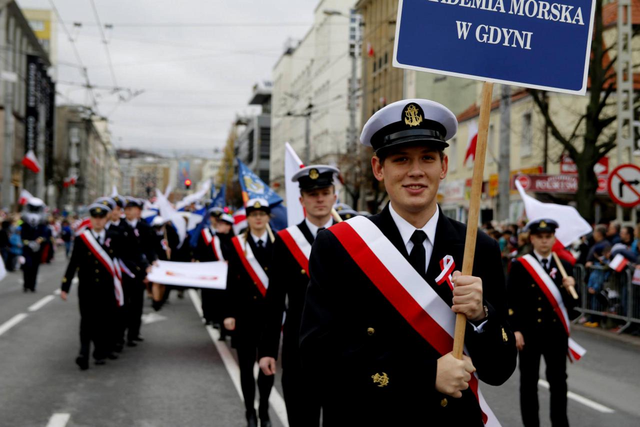 Parada Niepodległości w Gdyni, fot. Katarzyna Okońska