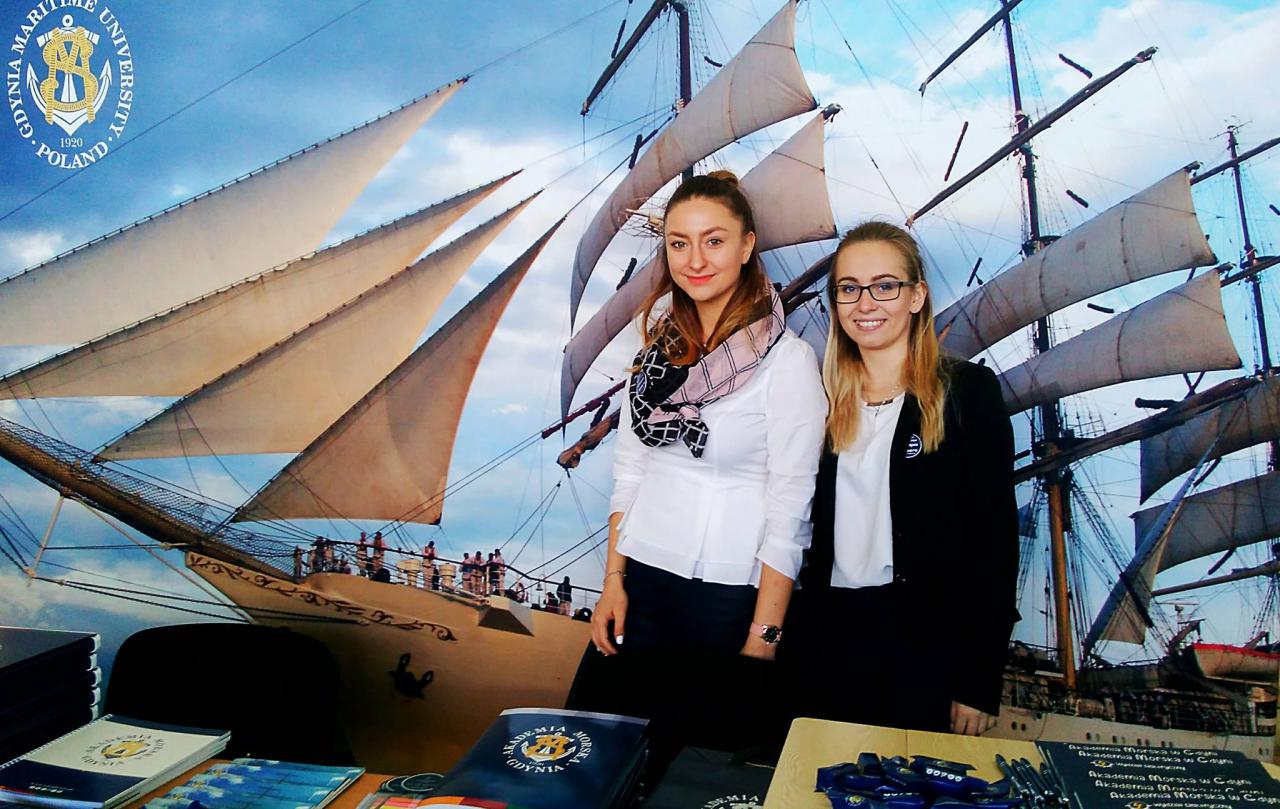 Akademia Morska w Gdyni podczas Targ&oacute;w Edukacyjnych, fot. Magdalena Zajk