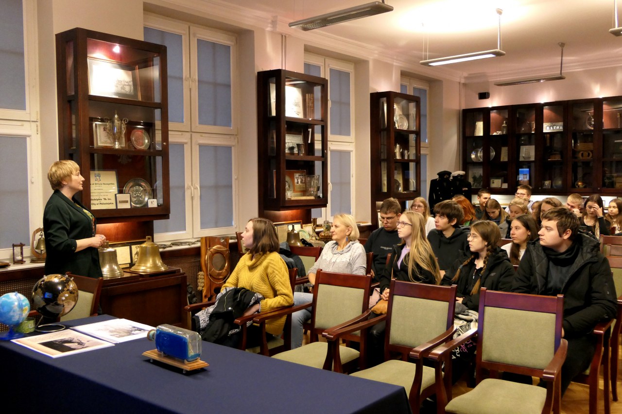 Liceum Og&oacute;lnokształcące im. Gen. Mariusza Zaruskiego w Węgorzewie z wizytą w UMG