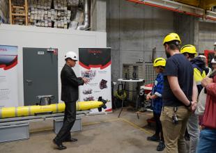 W Centrum Offshore UMG odbył się pokaz firmy SR Robotics. 