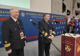 Prof. Adam Weintrit i prof. Andrzej Miszczak