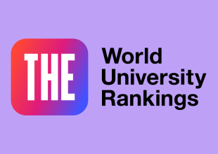 Plansza z logo The World University Rankings