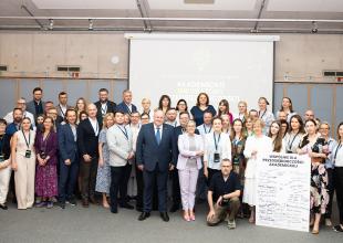 Uczestnicy  I Konferencji Sieciującej Akademickich Inkubator&oacute;w Przedsiębiorczości (AIP)