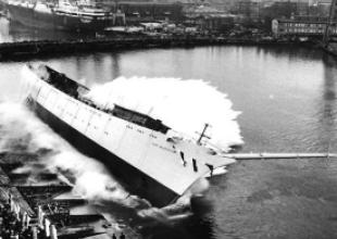 Wodowanie &bdquo;Daru Młodzieży&rdquo;. 12 listopada 1982 r. 