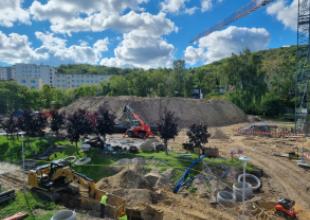 Trwa budowa Hali Sportowej Uniwersytetu Morskiego w Gdyni