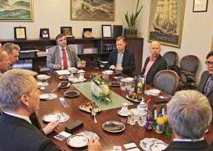 Fińska delegacja z Turku z wizytą w UMG