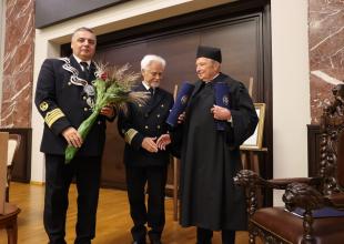 Profesor Hans Rummel doktorem honoris causa Uniwersytetu Morskiego w Gdyni