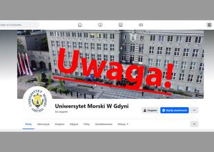 Uwaga! Fałszywy profil UMG na Facebooku!
