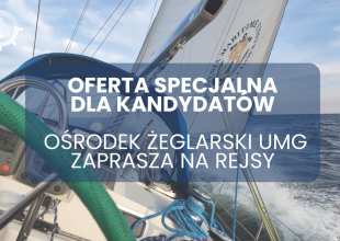 Plansza z tytułem Oferta specjalna dla kandydat&oacute;w