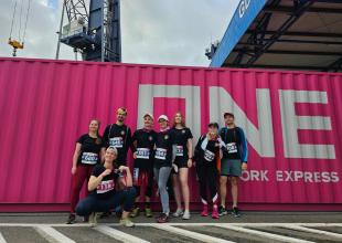 Koło Naukowe loGIStic podczas ONE Terminal RUN