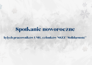 Plansza z tytułem Spotkanie noworoczne