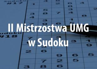 II Mistrzostwa Uniwersytetu Morskiego w Gdyni w Sudoku