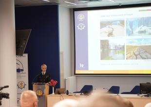 Dr hab. inż. Aneta Ocieczek prof. UMG w trakcie prelekcji