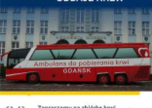 Zbi&oacute;rka krwi przy Akademii Morskiej w Gdyni