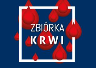Zbi&oacute;rka krwi przed gmachem gł&oacute;wnym UMG