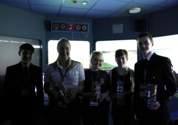 Symulator Radarowo - Nawigacyjny podczas 23. Finału WOŚP, fot. Magdalena Bergańska