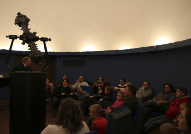 Pokazy w Planetarium, fot. Magdalena Bergańska