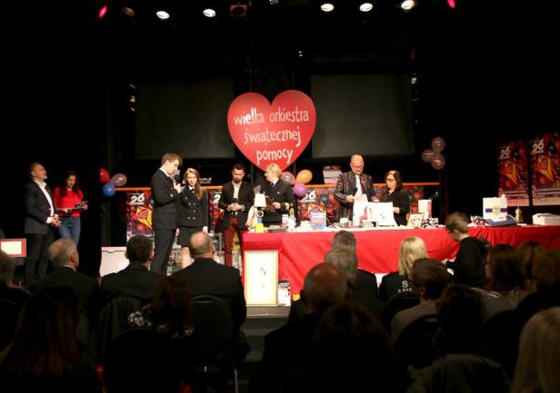 26. Finał WOŚP w Akademii Morskiej w Gdyni, fot. Magdalena Zajk