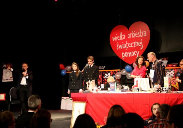 26. Finał WOŚP w Akademii Morskiej w Gdyni, fot. Magdalena Zajk