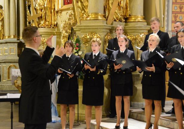 Występ Ch&oacute;ru Akademii Morskiej w Gdyni