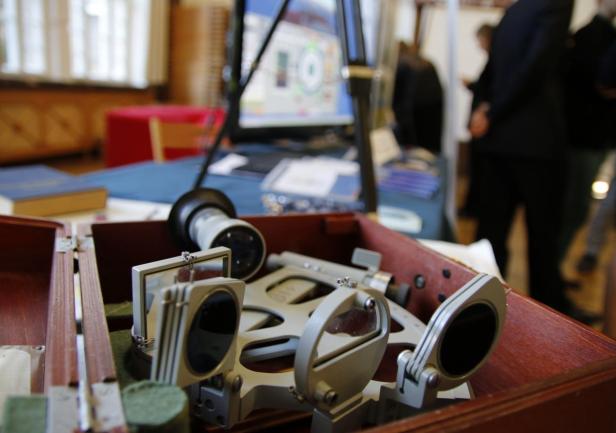 Stoisko Koła Naukowego Nawigator.