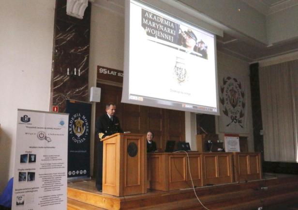 Prezentacja Akademii Marynarki Wojennej im. Bohater&oacute;w Westerplatte, fot. Katarzyna Okońska