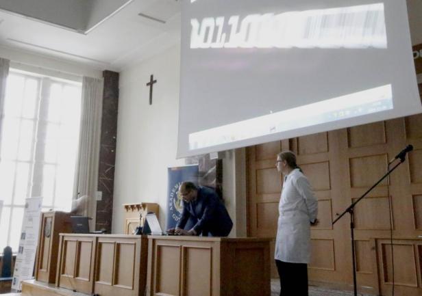 Prezentacja Uniwersytetu Gdańskiego, fot. Katarzyna Okońska