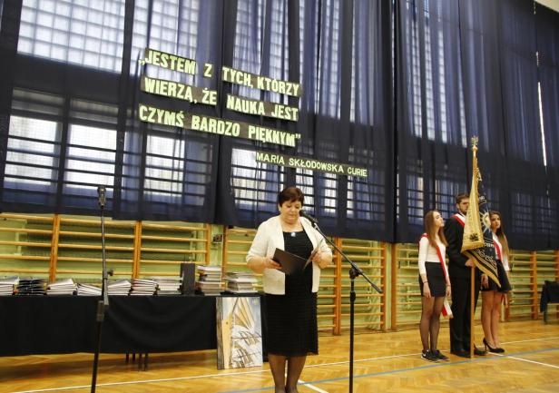 Zakończenie roku szkolnego w II Liceum Og&oacute;lnokształcącym w Rumi, fot. Katarzyna Okońska