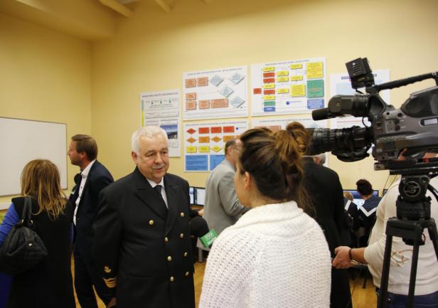 Podpisanie porozumienia z Zespołem Szk&oacute;ł Morskich, fot. Katarzyna Okońska