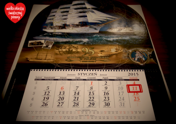 Wyjątkowy kalendarz ścienny Akademii Morskiej w Gdyni