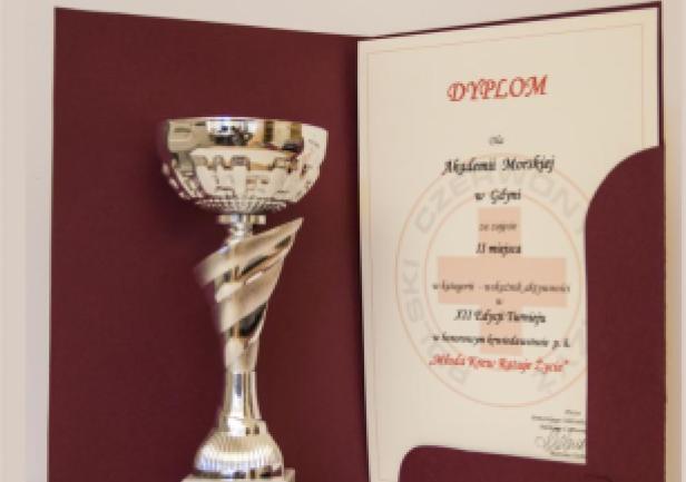 Dyplom w kategorii - wskaźnik aktywności