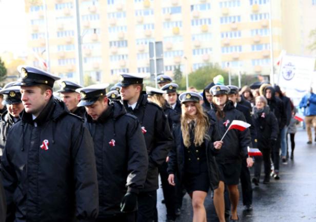 Parada Niepodległości w Gdyni, fot. Katarzyna Okońska