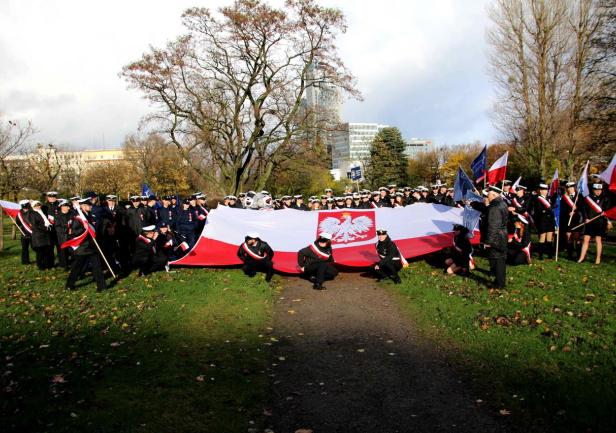 Parada Niepodległości w Gdyni, fot. Katarzyna Okońska