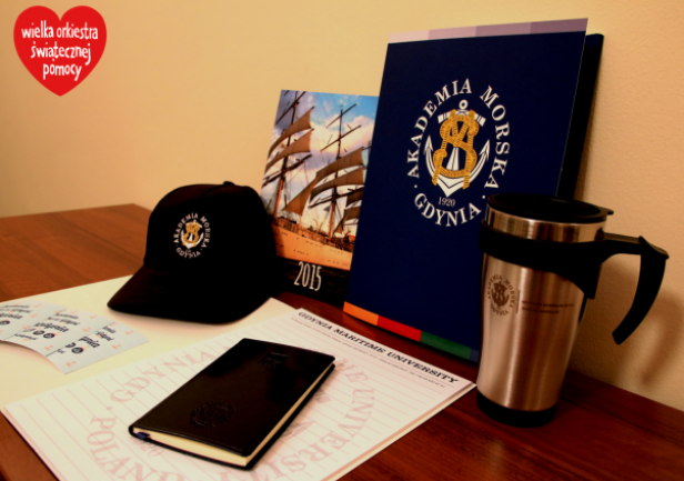 Upominki przeznaczone na licytację 