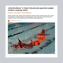 Wycinek z publikacji medialnej nt. pokaz&oacute;w ITR