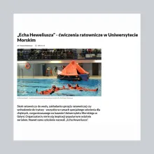 Wycinek z publikacji medialnej nt. pokaz&oacute;w ITR